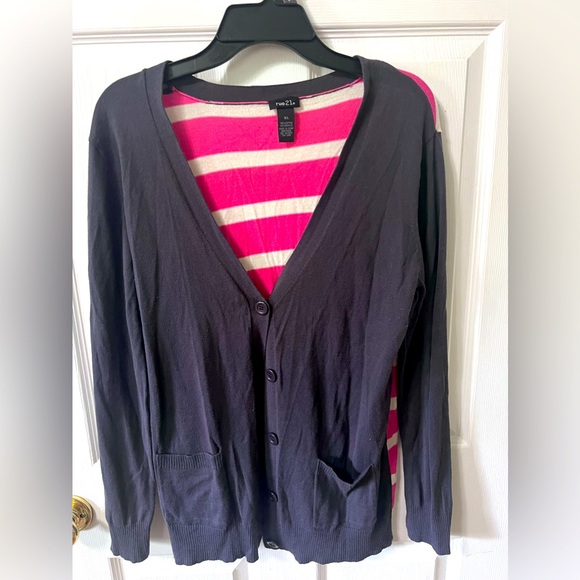 Rue 21 XL Button Up Cardigan - Picture 1 of 8